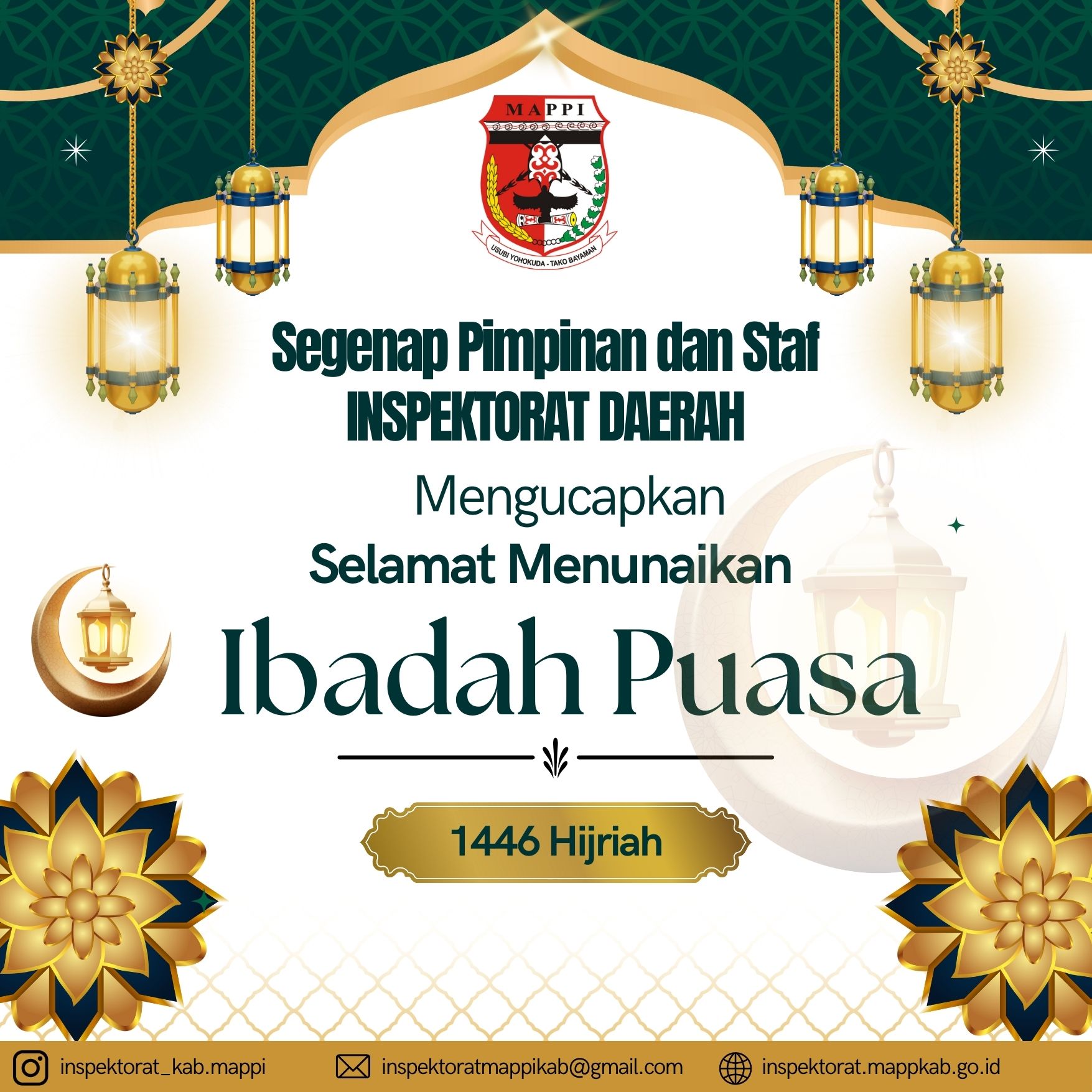Selamat Menunaikan Ibadah Puasa